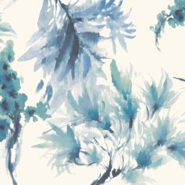 Imagem de Painel De Parede Capri Folhagem Azul 190512401