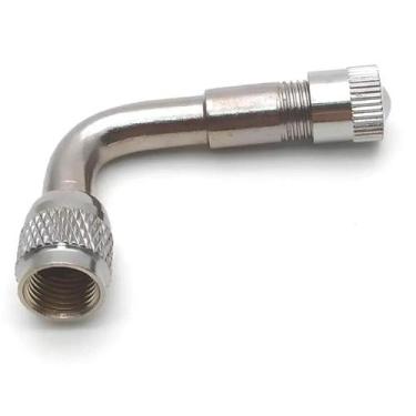 Imagem de Extensor Válvula Bico Pneu 90 Graus Bike Moto Adaptador - GEOBER