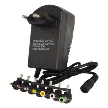 Imagem de Fonte De Alimentação Regulada Universal 7 Plugs Al -37ch Com Envio Ime
