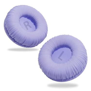 Imagem de L LTGEM Almofadas De Reposição Para Fones Ouvido Jbl Tune 510Bt / 520Bt, 570Bt, 660Nc Live 460Nc, 670Nc Jr310Bt Jr300Bt, Sony Md-Zx110 E Mais (Roxo)