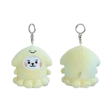 Imagem de Chaveiro De Pelúcia Mini Kawaii BT21 Cooky Tata Rj 10CM Anime Ocean Fr