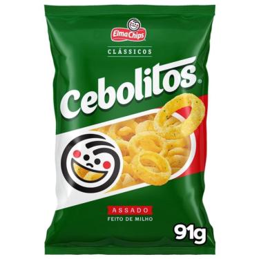 Imagem de Salgadinho Cebolitos  Cebola Elma Chips Clássicos 91g