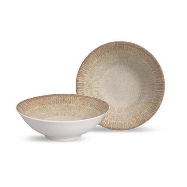 Imagem de Conjunto 6 bowls decorados Chez 300ml - Alleanza Cerâmica