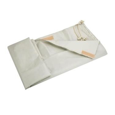 Imagem de Bothyi Capa protetora para carretel solar de piscina à prova d'água com fecho adesivo em tecido Oxford para armazenamento no inverno e capa protetora, 610 Cm X 96 Cm