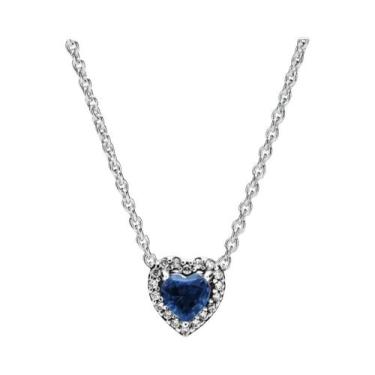 Imagem de Conjunto De Colar E Brincos De Prata S925 Feminino Joias De Luxo Prese