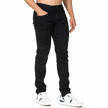 Imagem de Calça Jeans Preta Skinny Masculina Com Elastano Premium - Memorize Jea