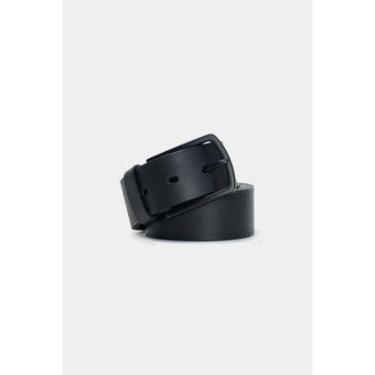 Imagem de Cinto Aramis Couro Acetinado Preto-Masculino
