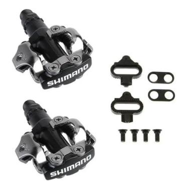 Imagem de Pedal Bicicleta Mtb Clip Shimano Pd-m520 C/ Tacos - Preto