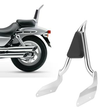 Imagem de FIASRAC Encosto destacável Sissy Bar compatível com Honda Magna VF750 1994-2003 VF250 1995-2006 Chrome
