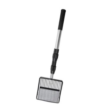 Imagem de IEUDNS Pá de metal para de cocô de galinha, resistente, multifuncional, peneira para areia, pá para de areia de galinheiro, para dejetos de, Pá Oca