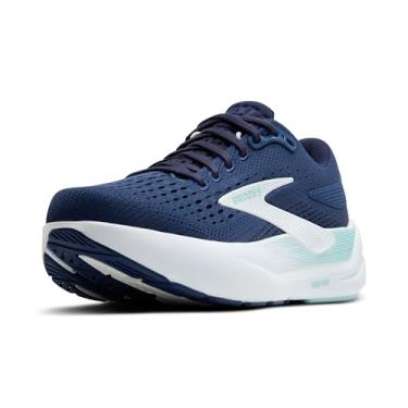 Imagem de Brooks Tênis de corrida e caminhada feminino Ghost Max 3 Neutral, Azul-marinho/Peacoat/Clearwater, 13 Wide