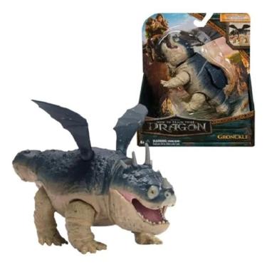 Imagem de Como Treinar o Seu Dragão O Filme – Dragão Gronckle Articulado 16 cm -  Sunny