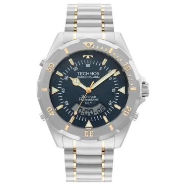 Imagem de Relógio Technos Masculino Skydiver Bicolor - Wt2050axn/1a