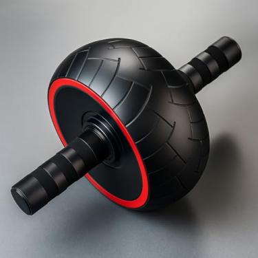 Imagem de Roda Rolo Abdominal Lombar Exercício Funcional Fitness