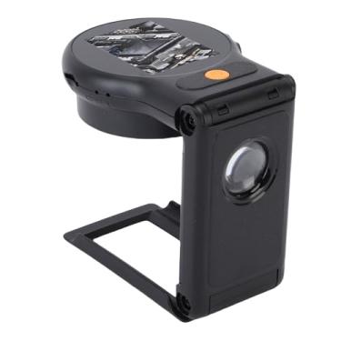 Imagem de Bewinner Microscópio Digital Portátil 2,0 Polegadas Vesadas Em Cores 178 ° de Larga Angular, 500x Microscópio USB Dobrável Com 8 Lascas de Luz LED, Foco Automático por Portátil