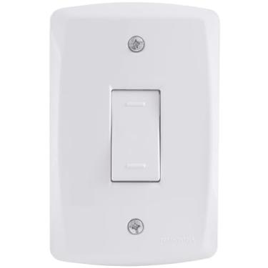 Imagem de Tramontina Conjunto 1 Interruptor Paralelo 4x2 10A 250 V Lux2 Branco