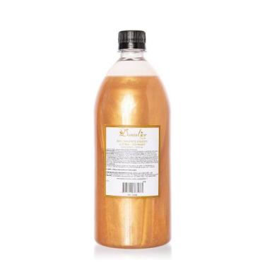 Imagem de Refil Sabonete 1000ml Dourado - no-brand, Flores e Folhas