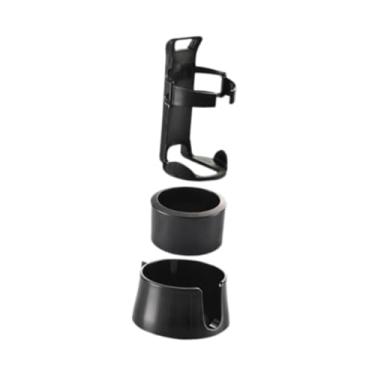 Imagem de oshhni Suporte para copos de carrinho de bebê, suporte para copos de bicicleta, rotação de 360 graus, universal para garrafa de água e bebida