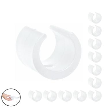 Imagem de Kit 12 Peças Proteção Para Pés Cadeiras 22,22mm Redondo Branco - 2309 Mor