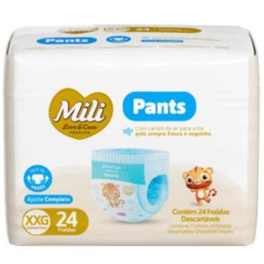 Imagem de Fralda Pants Premium XXG C24 - Mili Love&Care - Mili Sa