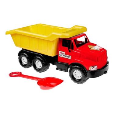 Imagem de Brinquedo Caminhão Caçamba Caçambão Max Com Pá Grande Tilin - Geral