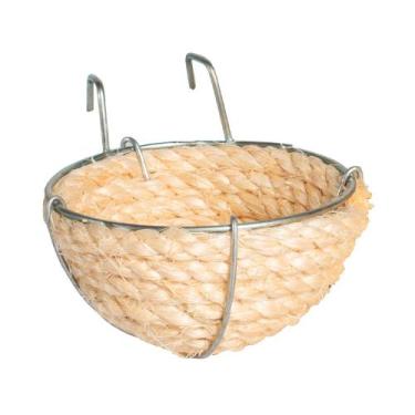 Imagem de Ninho Jel Plast Pet Piu Corda Sisal para Pássaros - Tamanho 1 - Jel Pl