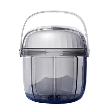 Imagem de Phefop Suplemento de Organizador de Garrafas, Comprimidos de Vários Compartimentos Abrindo a Classe de Abertura de Alimentos Aula Ao Ar Livre (Cinza 6.2x7.2cm)