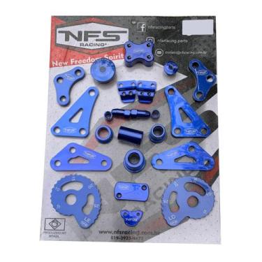 Imagem de Kit Personalização Nfs 20 Peças Honda Crf 250f, Azul