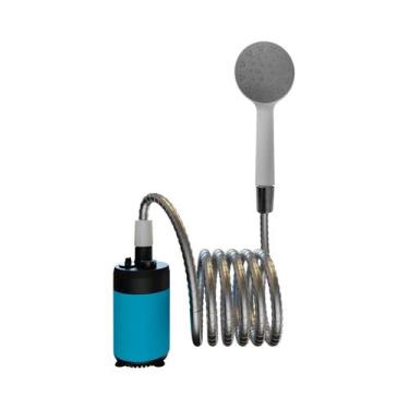 Imagem de Chuveiro Portátil Elétrico Recarregável, Compacto, Alimentado Por Bate