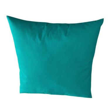 Imagem de Capa de Almofada Decorativa Azul Turquesa 45x45JYLCROM STORE
