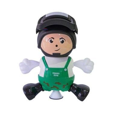 Imagem de Brinquedo Robô Roboy Menino Dançarino Infantil Com Luz Som - Gici Kids