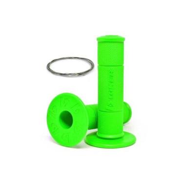Imagem de Manopla Biker Diamond Grip Verde Claro - BIKER ACESSÓRIOS