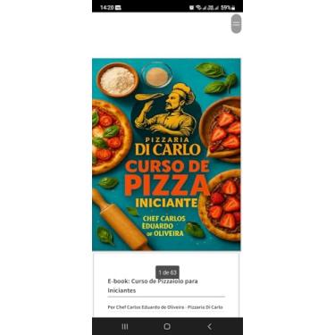 Imagem de Pizzaria Di Carlo E-book: Curso de Pizzaiolo para Iniciantes, por Chef Carlos Eduardo de Oliveira
