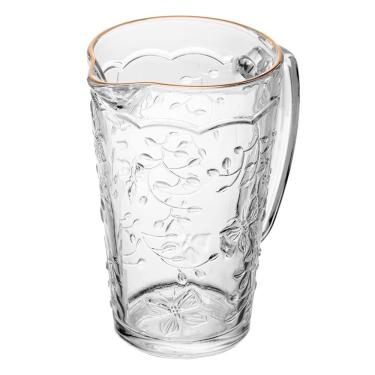 Imagem de Jarra de Vidro New Butterfly Transparente C/Fio de Ouro 750ml Lyor