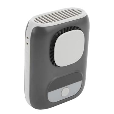 Imagem de RiToEasysports Ventilador da Cintura Portátil, 4000mAh Fan Recarregável Pescoço Pendurado Com 5 Velocidades Motor Sem Escova, Solução de Resfriamento para Dias Quentes, Configurações Ajustáveis,