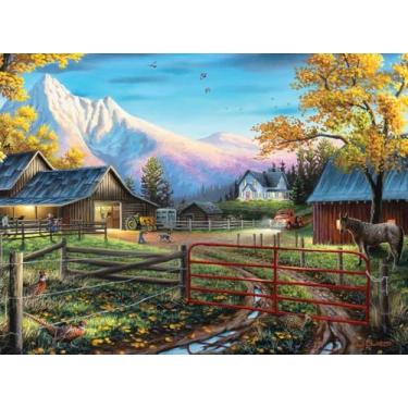 Imagem de Buffalo Games - Country Life - Charles Black - The Western Lifestyle - Quebra-cabeça adulto de 1000 peças - Quebra-cabeça desafiador perfeito para noites de jogos - O tamanho final é 26,75 x 19,7 cm