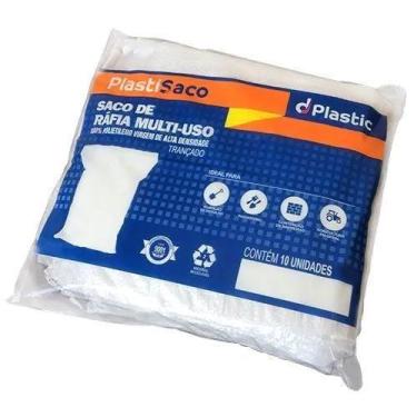 Imagem de Saco Para Entulho De Ráfia 50Kg Com 10 Unidades - Dplastic