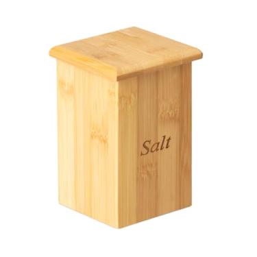 Imagem de PORTA CONDIMENTOS BAMBU C/TAMPA