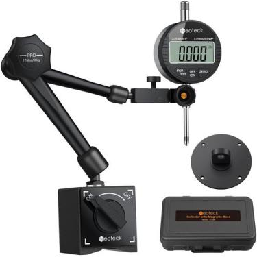 Imagem de Conjunto de medidores de discagem digital Neoteck 0-25,4 mm com caixa