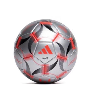 Imagem de Mini Bola Adidas Messi F50 Núcleo Espuma Cinza/Vermelho, Prata, Vermel