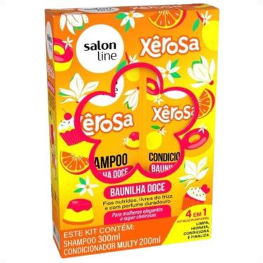 Imagem de Kit Salon Line Xêrosa Baunilha Doce: Shampoo 300ml e Condicionador 200ml