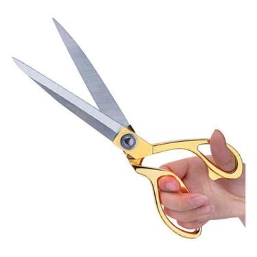 Imagem de Tesoura Alfaiate Profissional Costura Tecido 9,5 Pol / 24 Cm