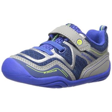 Imagem de Tênis infantil pediped Grip Force, Azul marino, 5.5 Toddler