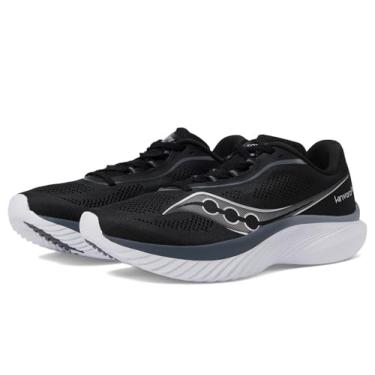 Imagem de Saucony tênis masculino kinvara 15, preto/branco, 9