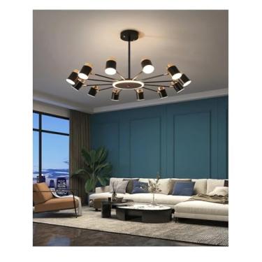 Imagem de Lustre LED Sala de estar Casa Desigh Lustre Restaurante Lâmpadas Led Iluminação Interna Decoração Luminárias