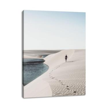 Imagem de daktenn Decoração de imagem de praia pintura de oceano impressões de arte de parede de concha no litoral arenoso litoral concha concha arte de parede para sala de estar decoração de parede banheiro