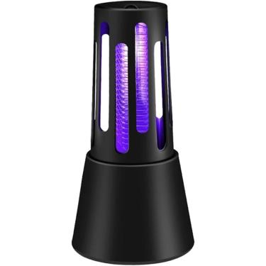 Imagem de Armadilha Abajour Mata Mosquito Pernilongo Inseto Mosca Led USB (Preto)