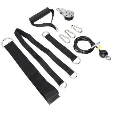 Imagem de Domary Polia Giratória de 360 ​​graus, Corda de Fio Esférica de 2m, Acessório para Puxar para Baixo, Portátil e Conveniente, Multifuncional para Academia Em Casa