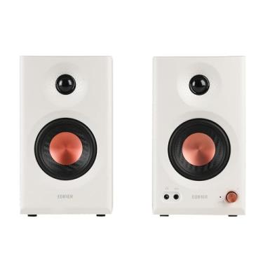 Imagem de Edifier Alto-falantes MR3 para monitor de estúdio, alto-falantes ativos Bluetooth V5.4 com certificação de áudio de alta resolução, alto-falante de computador 2.0 com saída de fone de ouvido, entrada