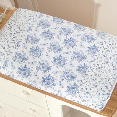 Imagem de Trocador de Bebê Estampado - Miguel Baby, Azul